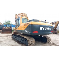 Excavadora huunday de cadena 210lc. 9